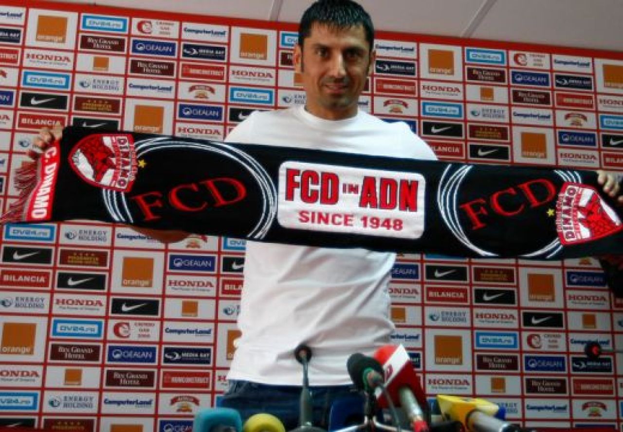 VIDEO: Danciulescu, prezentat la Dinamo! I-a luat tricoul lui Bratu: