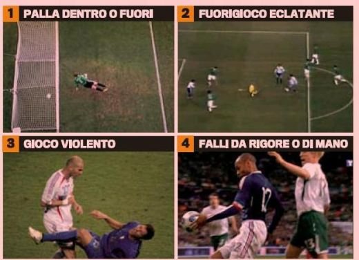 E nevoie de reluari video in arbitraj? Vezi cele mai scandaloase decizii din fotbal!