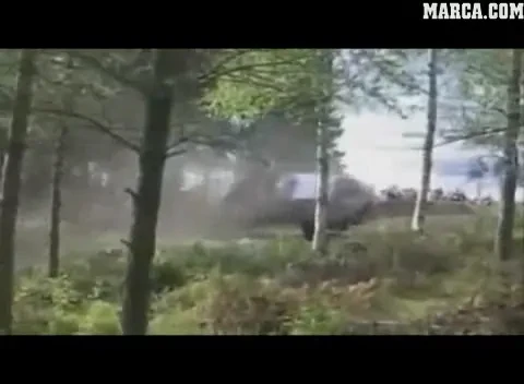 Cum sa trisezi moartea: Hirvonena s-a rostogolit de 5 ori cu masina!