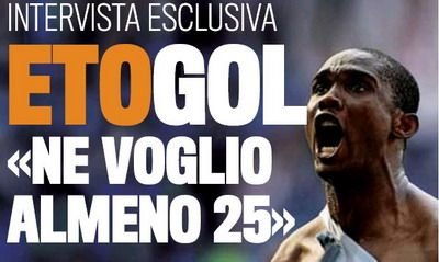 Bombardierul Eto o revine: promite ca va marca peste 25 de goluri in noul sezon!