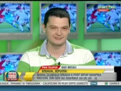 Reactia lui Gigi la jefuirea Stelei: "Puteau fura 300.000! Bani cash nu mai gasesti pe nicaieri!"