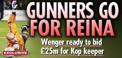 Wenger il vrea pe Pepe Reina.. cu orice pret! Ce suma nebuna arunca in joc Arsenal: