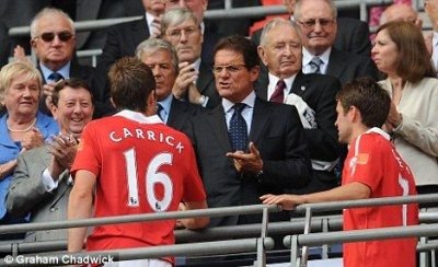 VIDEO / Carrick a vrut sa-i traga TEAPA lui Capello! Cum l-a prins italianul: