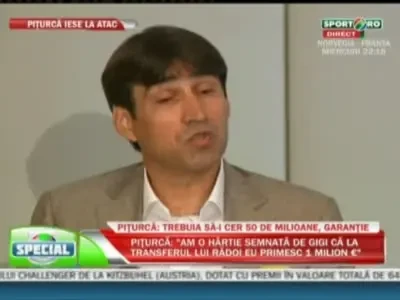 VIDEO / Piturca l-a IMITAT pe Gigi Becali in direct! Crezi ca i-a iesit? :))