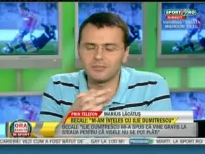 E Ilie Dumitrescu NESIMTIT? Vezi raspunsul lui Lacatus!