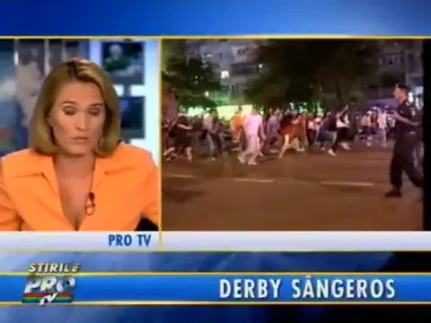 VIDEO! Imaginile socante care au intra in istoria stadioanelor din Romania! Rapid l-a angajat pe killerul stelistilor de la Dinamo - Steaua din 2006