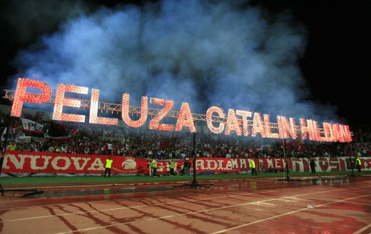 Emotionant! Jucatorii lui Dinamo s-au incalzit cu chipul lui Haldan pe tabela!