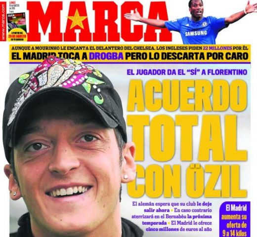 Real Madrid, ACORD TOTAL cu Ozil pentru 14 milioane de euro: vezi de ce l-a ratat pe Drogba!