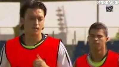 VIDEO / Mesut Ozil la primul antrenament cu Real!
