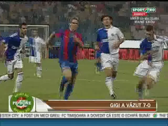 Geraldo, GAURA Stelei: vezi cum a fost facut de elvetieni in Ghencea!