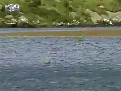 VIDEO: Scotienii au inventat un nou sport: golf pe apa! Vezi cum se joaca