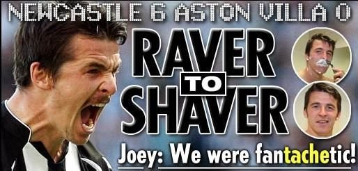 VIDEO / Dupa ce a dat gol cu Aston Villa, Joey Barton si-a dat jos MUSTATA: 