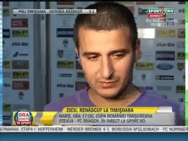 Zicu, RENASCUT la Timisoara! Vezi povestea golului ULUITOR reusit cu Branesti!