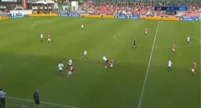 VIDEO / FAULTUL care a socat Danemarca! Vezi un tackling ucigator: