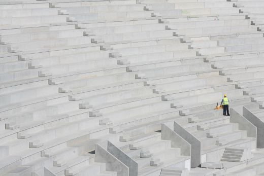 FOTO: Stadionul National este aproape GATA! Oprescu: 