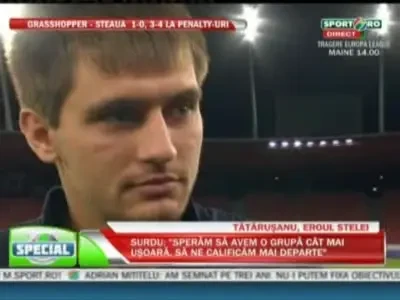 Tatarusanu, de la AGONIE, la EXTAZ! Vezi reactia sa de dupa meci!