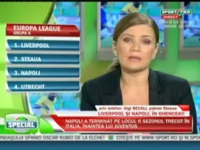 Becali: Noi jucam in Liga Campionilor, nu CFR-ul! Este o grupa accesibila pentru Steaua!