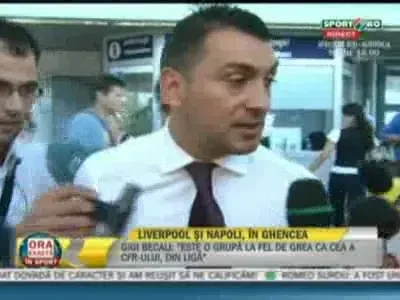 Reactia lui Dumitrescu dupa ce a aflat ca Steaua e in grupa cu Liverpool!