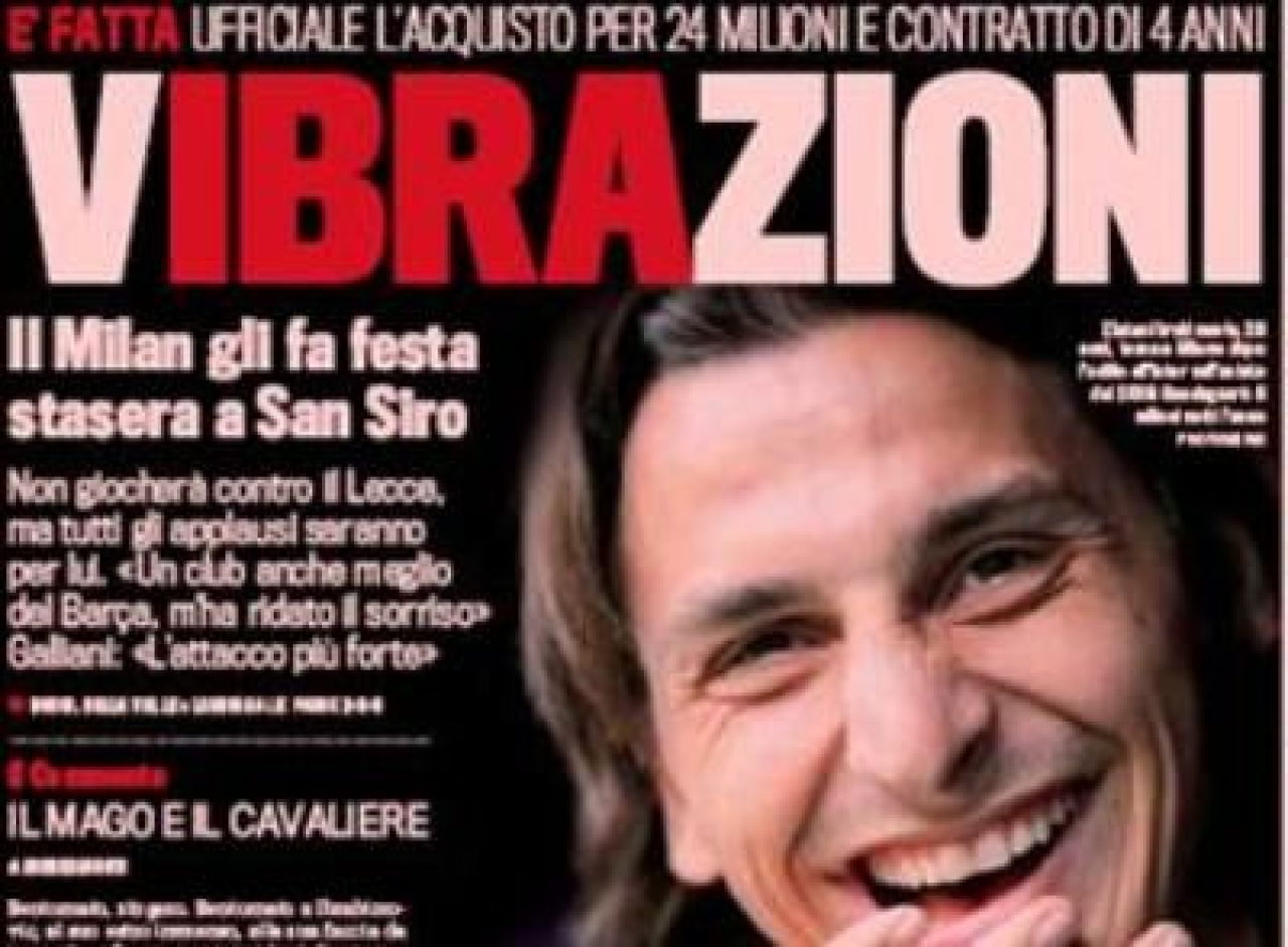 OFICIAL! Ibrahimovic a semnat cu Milan: