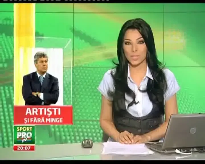 IL Luce ne arata ca fotbalul e o arta! Vezi cum a pictat sigla EURO 2012!