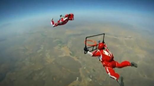VIDEO SENZATIE! Nationala Turciei joaca baschet la 2000 m inaltime si 250 km/h!