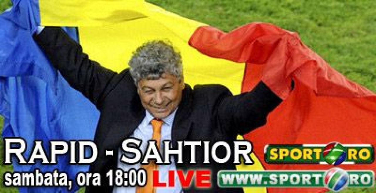 Mircea Lucescu s-a intors in Giulesti: Rapid 1-2 Sahtior! VEZI REZUMAT:_2