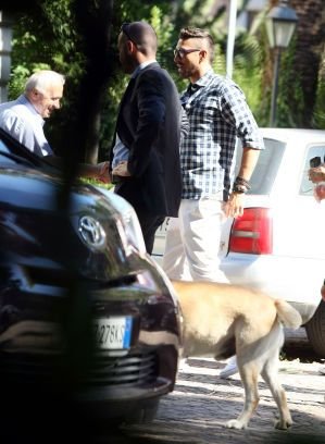 FOTO Nebunie pe Olimpico! Borriello a ajuns la Roma!_3