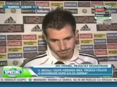 Stancu: Asta e fotbalul, am avut ocazii si am ratat