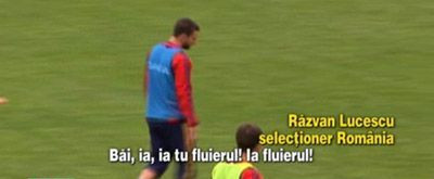 Tensiune la nationala! Razvan s-a luat de Rat la antrenament: Ba, ia tu fluierul VIDEO