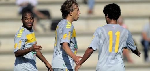 VIDEO Pato si brazilianul lui Lucescu, Fernandinho, au umilit-o pe Barcelona! Bar&ccedil;a B 0-3 Brazilia!