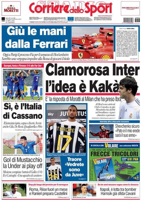 Moratti le pregateste o SURPRIZA fanilor lui Milan: Kaka la Inter? Este o idee frumoasa!