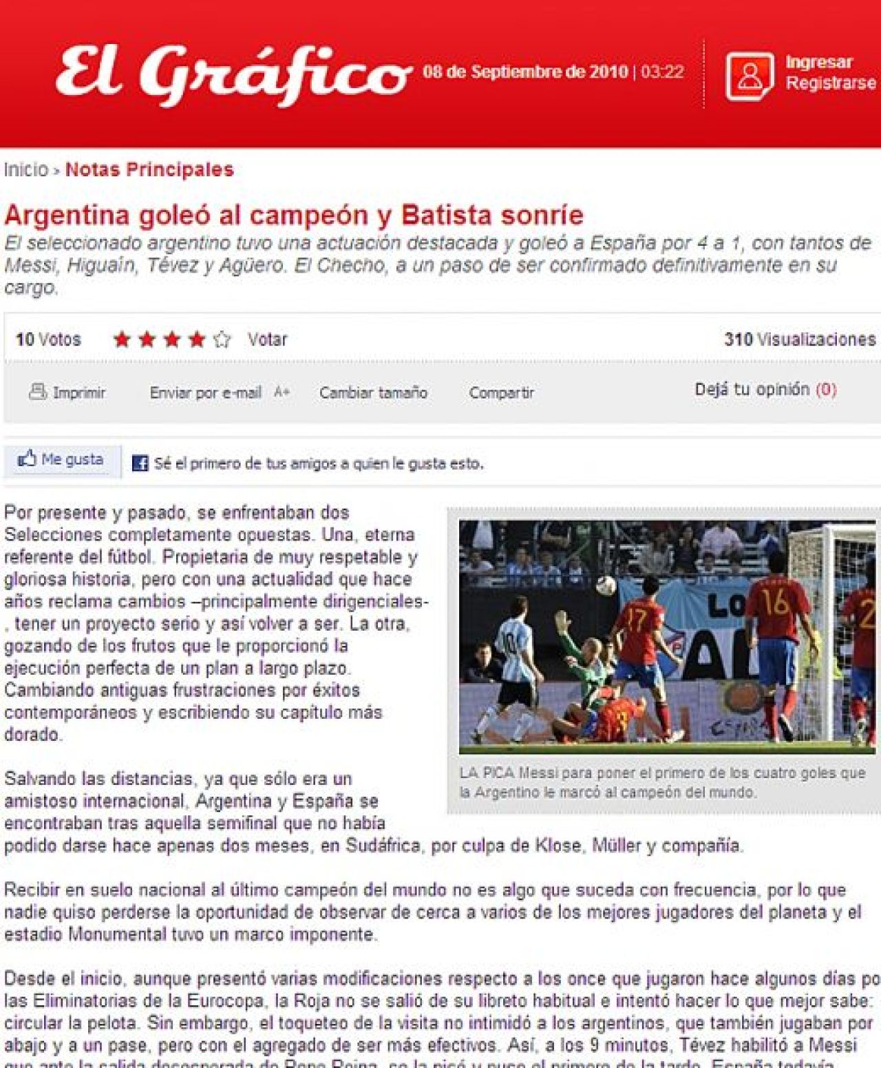 VIDEO / Messi le-a furat COROANA! Vezi ce curse NEBUNE a reusit cu Spania:_6