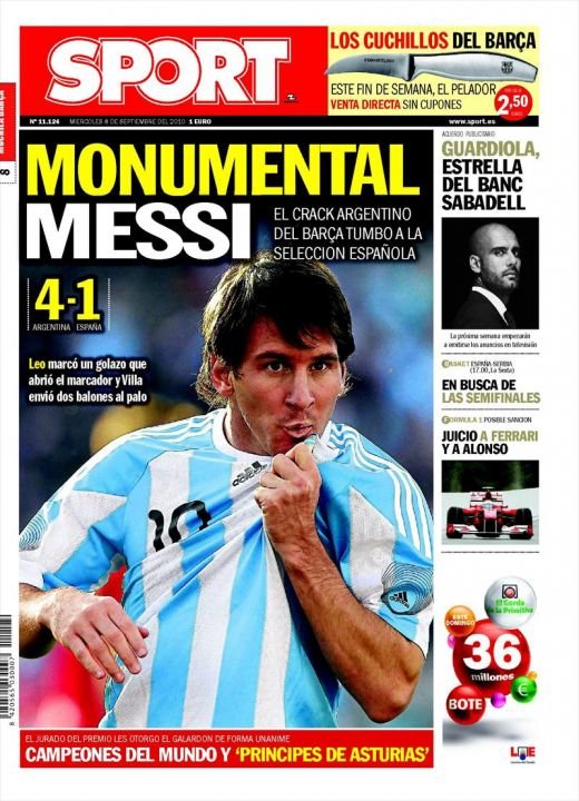 VIDEO / Messi le-a furat COROANA! Vezi ce curse NEBUNE a reusit cu Spania:_13