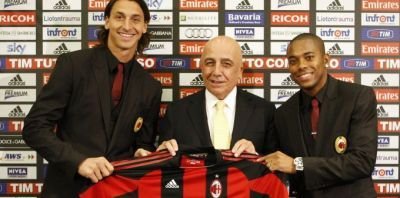 FOTO: Robinho si Ibrahimovic, prezentati oficial la AC Milan! Ibra: 