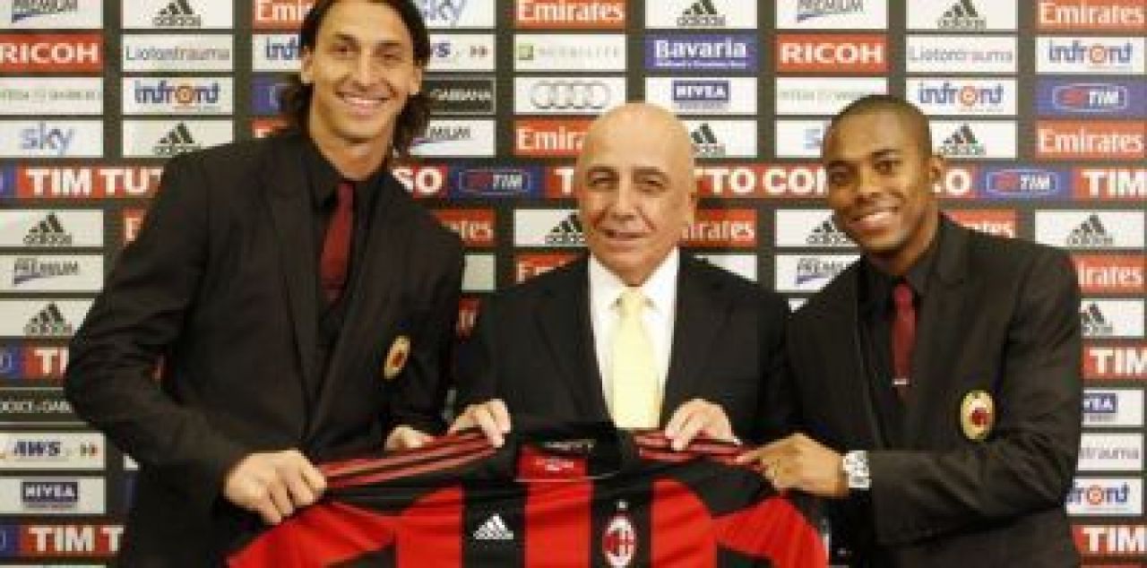 FOTO: Robinho si Ibrahimovic, prezentati oficial la AC Milan! Ibra: