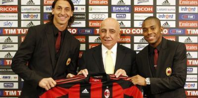 FOTO: Robinho si Ibrahimovic, prezentati oficial la AC Milan! Ibra: