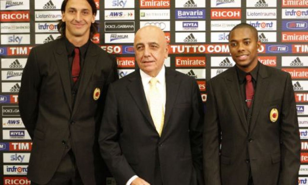 FOTO: Robinho si Ibrahimovic, prezentati oficial la AC Milan! Ibra:
