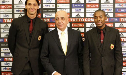 FOTO: Robinho si Ibrahimovic, prezentati oficial la AC Milan! Ibra: