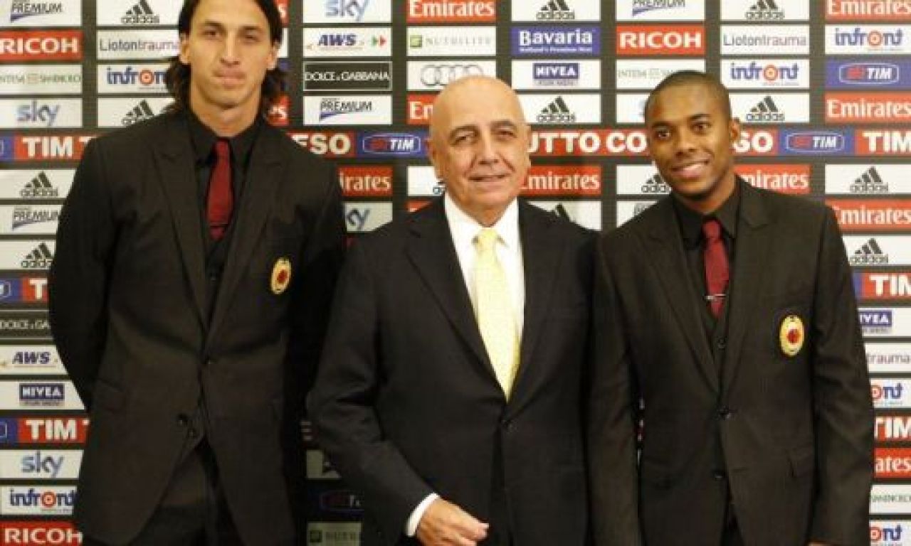 FOTO: Robinho si Ibrahimovic, prezentati oficial la AC Milan! Ibra: