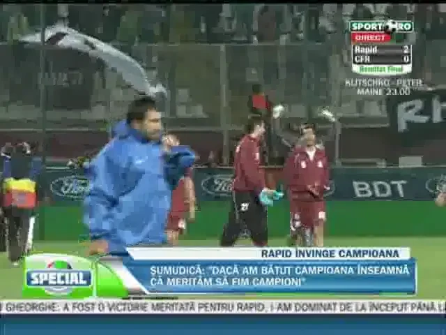 VIDEO Sumudica a injurat Steaua cu suporterii dupa victoria cu CFR!