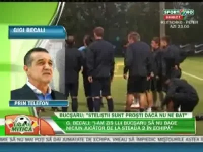 Gigi Becali: "Mutu merita SCHINGIUT fara mila ca sclavii!"