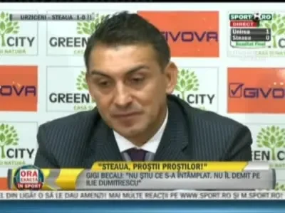 Dumitrescu isi apara jucatorii: "Le-am multumit pentru atitudine si le-am spus sa-si tina capul sus!"