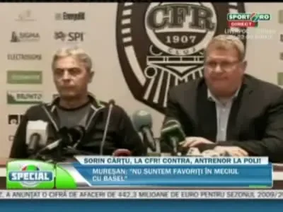 CFR e gata de Liga! "E un moment pe care si-l doreste orice antrenor!" Ce bilant are Cartu in Europa