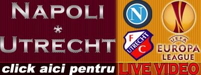 VIDEO! Cu ele se bate Steaua pentru locul 2! Nesu, CEL MAI BUN om de la Utrecht in infernul din Italia: Napoli 0-0 Utrecht!