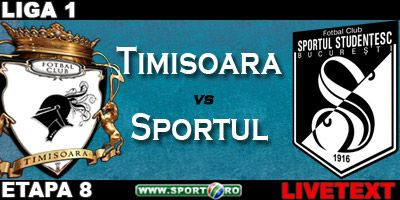 Prima victorie a lui Contra ca antrenor! Timisoara 2-1 Sportul! Vezi fazele meciului