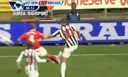 FOTO: Tamas, la un pas de o accidentare horror dupa o intrare criminala a lui Lee Bowyer!_2