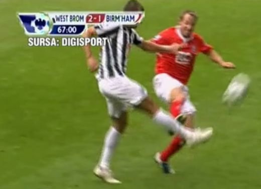 FOTO: Tamas, la un pas de o accidentare horror dupa o intrare criminala a lui Lee Bowyer!_3