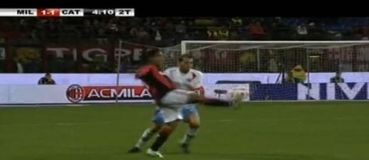 Lectii de control al mingii, cu Ronaldinho! VIDEO: TOATE fazele din meciul cu Catania!