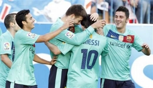 VIDEO Barcelona de GALA! Messi si Pique o salveaza cu Atletico Madrid!_2