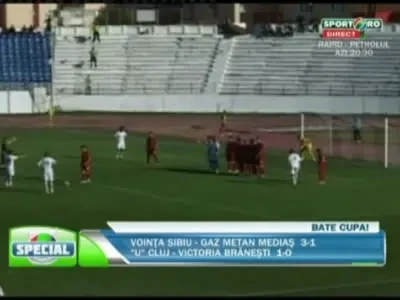 VIDEO: Golul serii in Cupa Romaniei! Pit a invatat de la Totti o super executie din lovitura libera&nbsp;